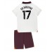 Manchester City Kevin De Bruyne #17 Barnkläder Borta matchtröja till baby 2023-24 Kortärmad (+ Korta byxor) Billigt